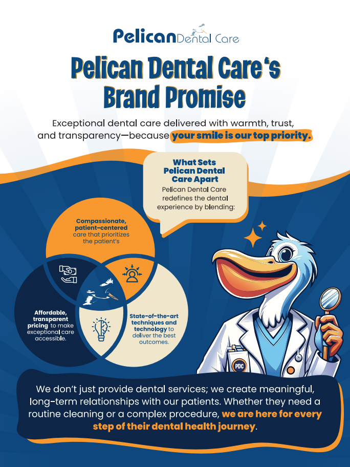 La promesse de marque de Pelican Dental Care